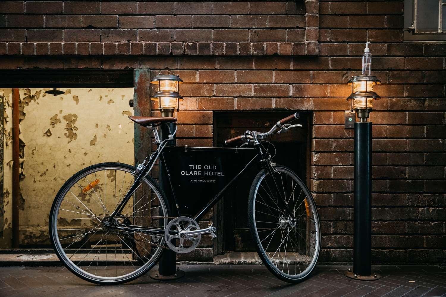 The Old Clare By Ode Hotels Sydney Zewnętrze zdjęcie A bicycle parked in front of the hotel